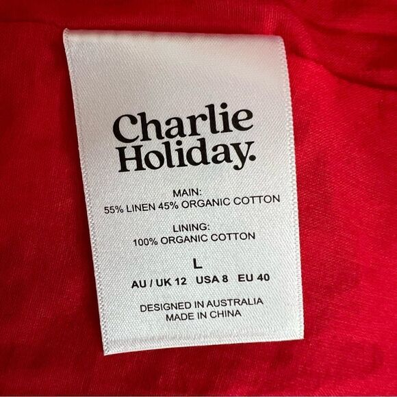 Charlie Holiday Anthropologie Women’s L Jenna Maxi Dress NEW - Picture 16 of 16